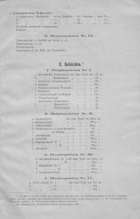 9. Berginspektion Nr. IX.