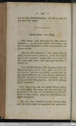 Punsch-Sirup oder Essenz