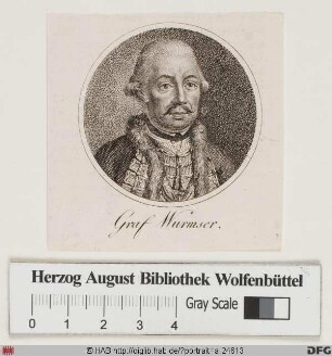 Bildnis Dagobert Sigmund Wurmser (1761 Reichsgraf von)