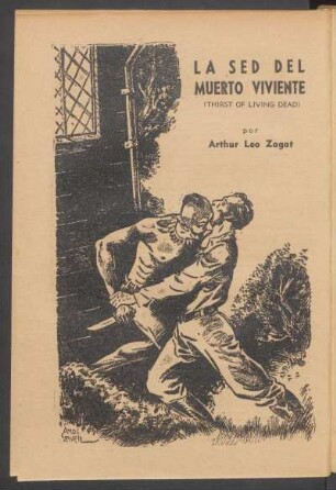 La sed del muerto viviente