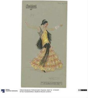 Folklorekostüm: Spanien