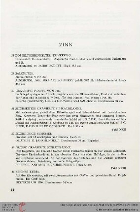 Zinn (Nr. 28-68)
