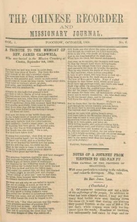 No. 6. October, 1868