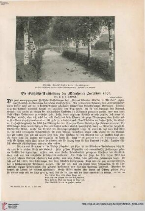 Die Frühjahr-Ausstellung der Münchener Secession 1896