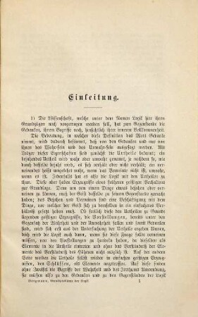 Die Grundprobleme der Logik