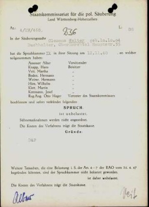 Walter, Clemens