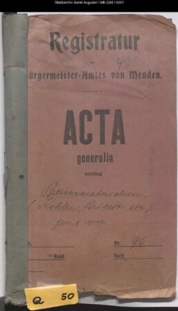 Brennmaterialien, Kohlen, Briketts - generalia und specialia -
