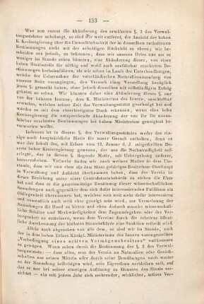 Ertheilung der Rechte einer moralischen (juristischen) Person an den Verein