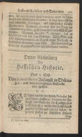 Dritte Abtheilung Der Hessischen Historie