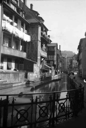 Freiburg: Fischerau, von der Westseite gesehen