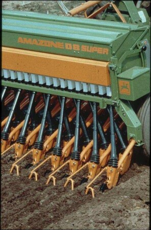 Fotografie: Drillmaschine, Drillsaat