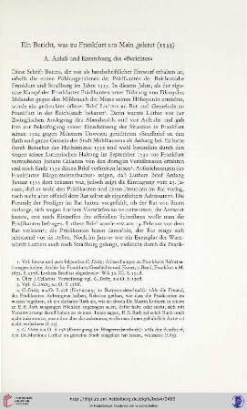 Ein Bericht, was zu Frankfurt am Main geleret (1533)