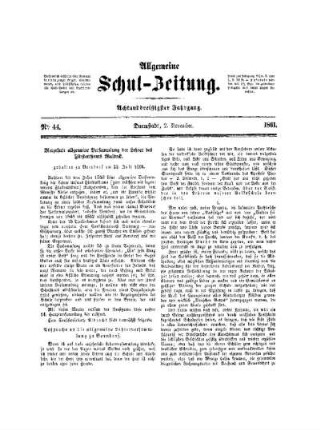 Vierzehnte allgemeine Versammlung der Lehrer des Fürstenthums Waldeck