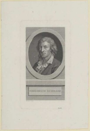 Bildnis des Friedrich Schiller