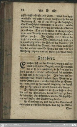 Freyheit
