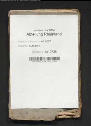 Darlegungen warum die Reichsmatrikel des Erzstiftes Köln zu ermäßigen sei.