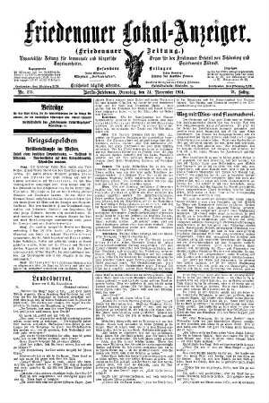 Nr. 275, 24.11.1914