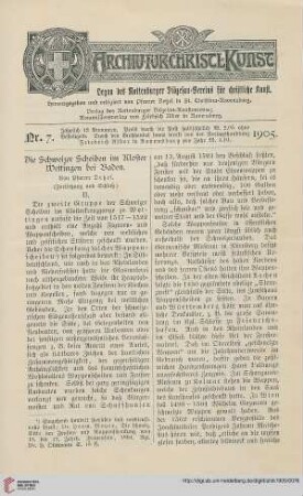 23: Die Schweizer Scheiben im Kloster Wettingen bei Baden, [2]