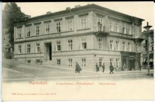 Marienbad. Kurwohnhaus Philadelphia, Kaiserstraße