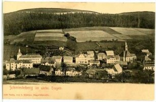 Schmiedeberg. Blick auf Schmiedeberg