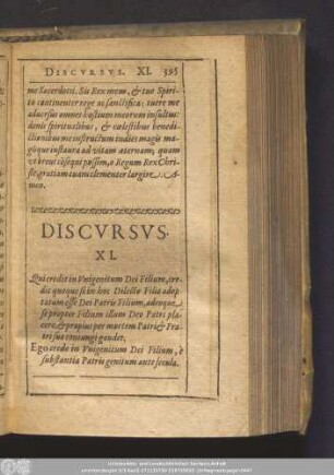 Discursus. XI.
