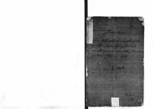 Vermessung 1780 - 1783 Neustadt