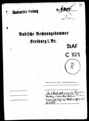 Polizeikasse Konstanz