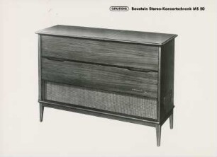 Baustein Stereo-Konzertschrank "MS 50" der Grundig-Radio-Werke