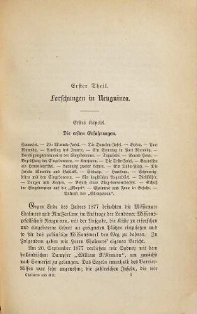 Neuguinea, Reisen und Missionsthätigkeit während der Jahre 1877 bis 1885