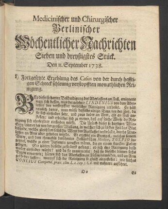 Sieben und dreyssigstes Stück