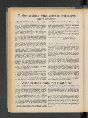 Ausbau des Hamburger Flughafens