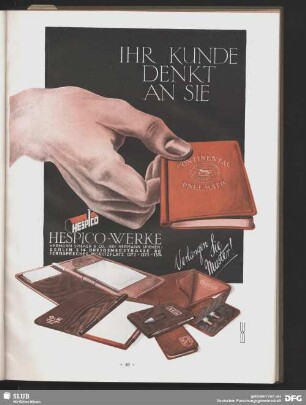 Ihr Kunde denkt an Sie. Hespico-Werke