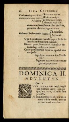 Dominica II. Adventus