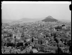 Athen, Blick von Athen von der Akropolis
