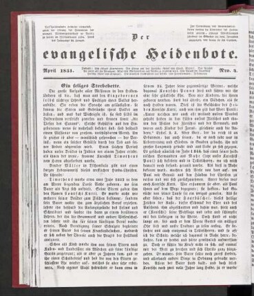 Nro. 4. April 1831