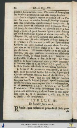 Titulus III.