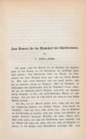 425-478 Zum Beweis für die Wahrheit des Christentums