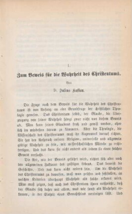 425-478 Zum Beweis für die Wahrheit des Christentums