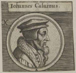 Bildnis des Iohannes Caluinus