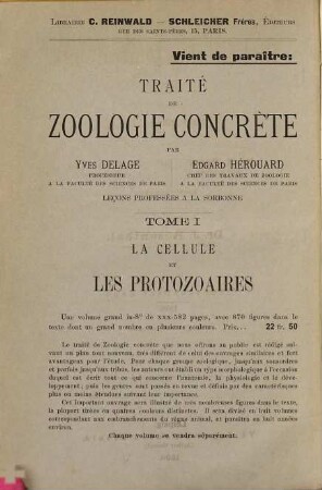 Biologisches Zentralblatt : an international journal of cell biology, genetics, evolution and theoretical biology. 16. 1896