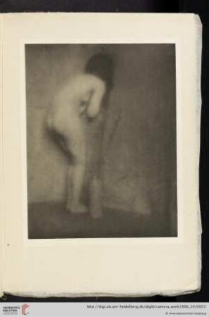 [Eduard J. [Jean] Steichen, VI. The Little Model, photogravure from original negative, reproduced under Steichen’s personal direction]