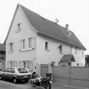 Fachwerkwohnhaus; Bad Homburg, Jahnstraße 20, Jahnstraße 24