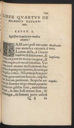 Liber Quartus De Membris Explantatis.