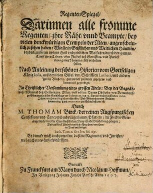 Regenten-Spiegel
