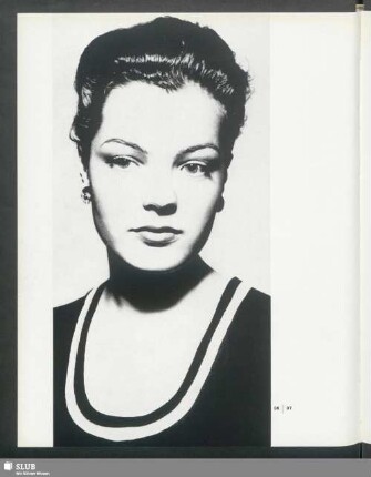 Romy Schneider. 1955