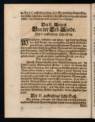 84-92, Der II. Articul