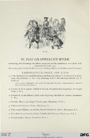 Kreidezeichnungen auf Stein (Nr. 29-60)
