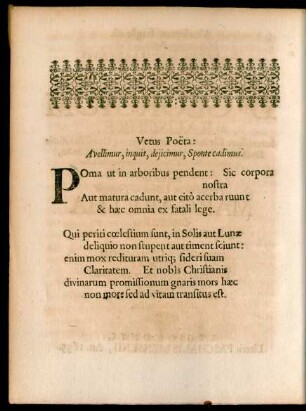 Vetus Poeta: