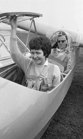 Flugunterricht beim Flugsportvereins Karlsruhe.