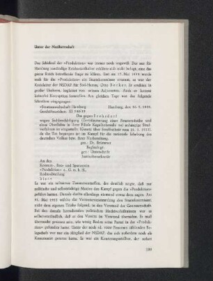 Unter der Naziherrschaft